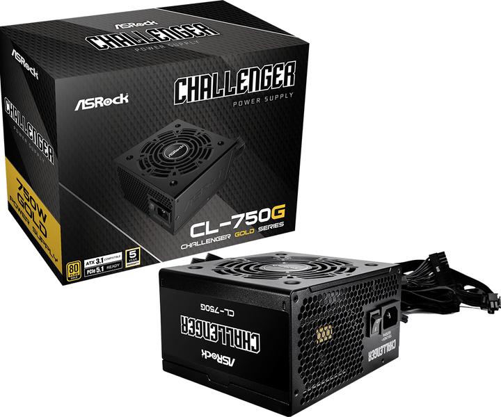 AsRock Challenger CL-750G 750W 80+ Gold PSU (750 W)
