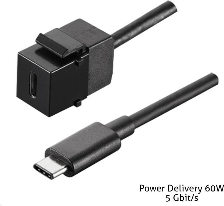 Actual product image Bachmann Custom modules (0.50 m, USB 3.0, USB 3.1, 60 W)