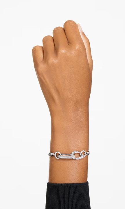 Immagine prodotto Swarovski Bracciale Dextera Pavé Argento L (19.50 cm, Metallo Swarovski)