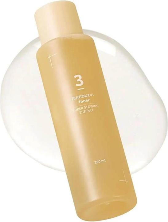 Actual product image Numbuzin No.3 Super Glowing Essence (Face toner, 200 ml)
