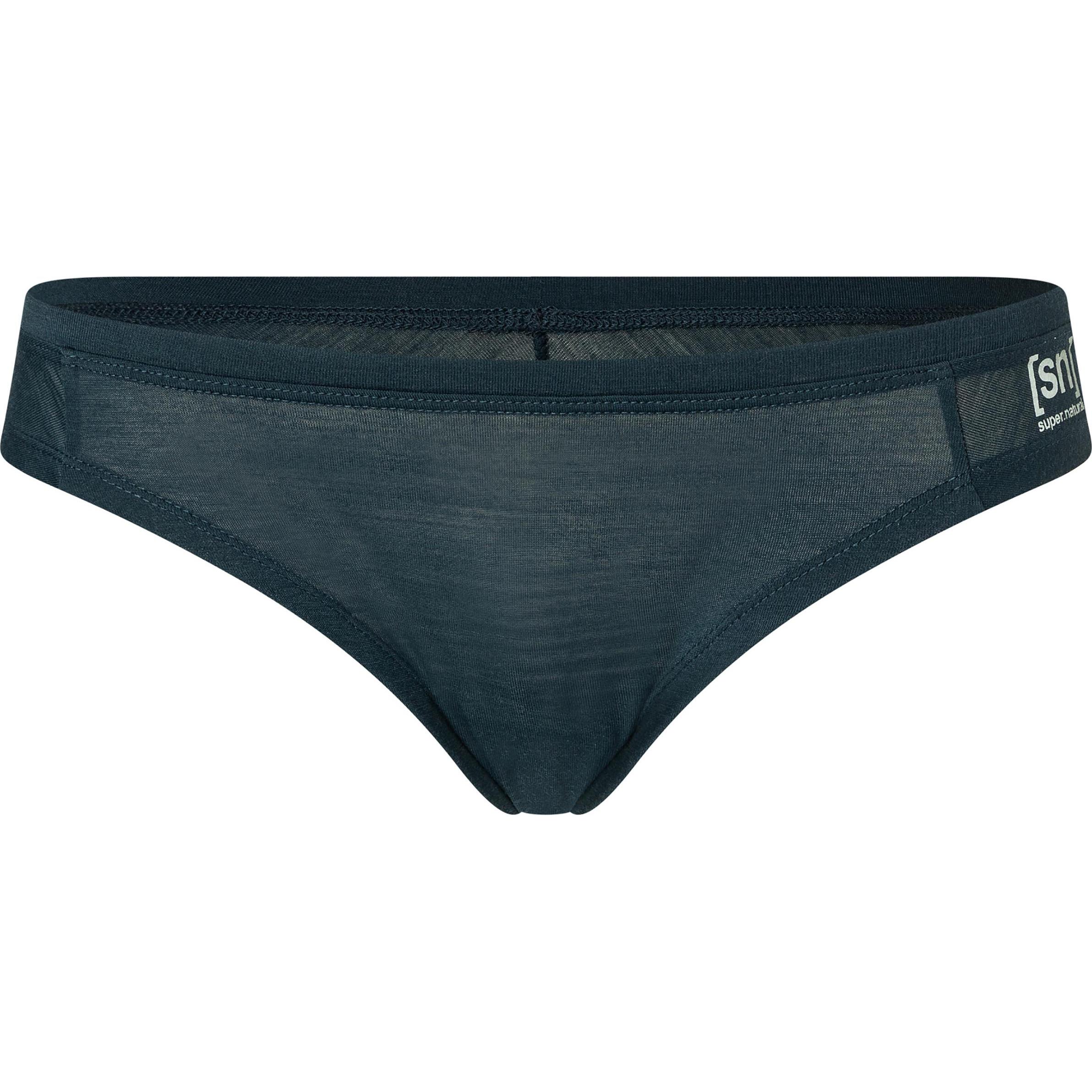Super Natural, Damen, Funktionsunterhose, Women's Tundra 175 Thong (XL), Blau, XL