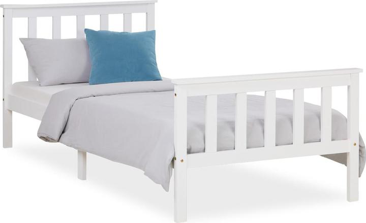 Image du produit Jamb Lit en bois Lit double 90x200cm Blanc (90 x 200 cm)
