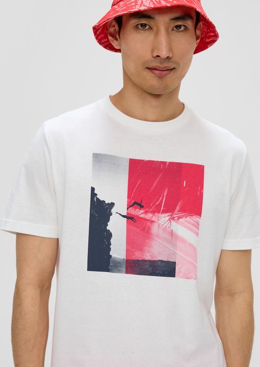 Actual product image S.Oliver T-Shirt T-Shirt mit Frontprint (XXL)