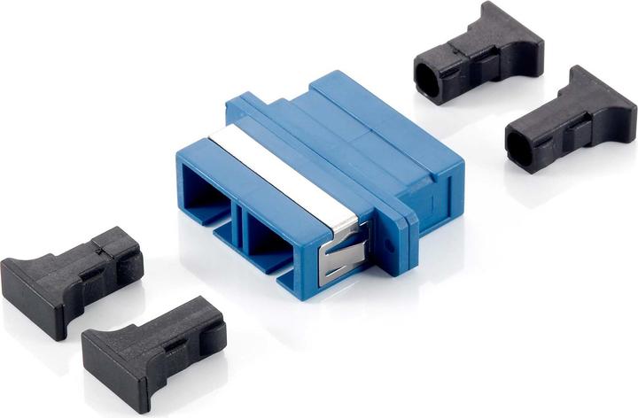 Actual product image equip Fiber Optic Adapter/Coupler (Network coupling)