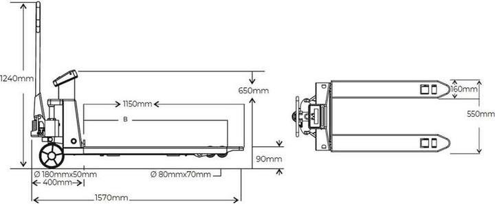 Actual product image Holzmann transport devices & service jacks