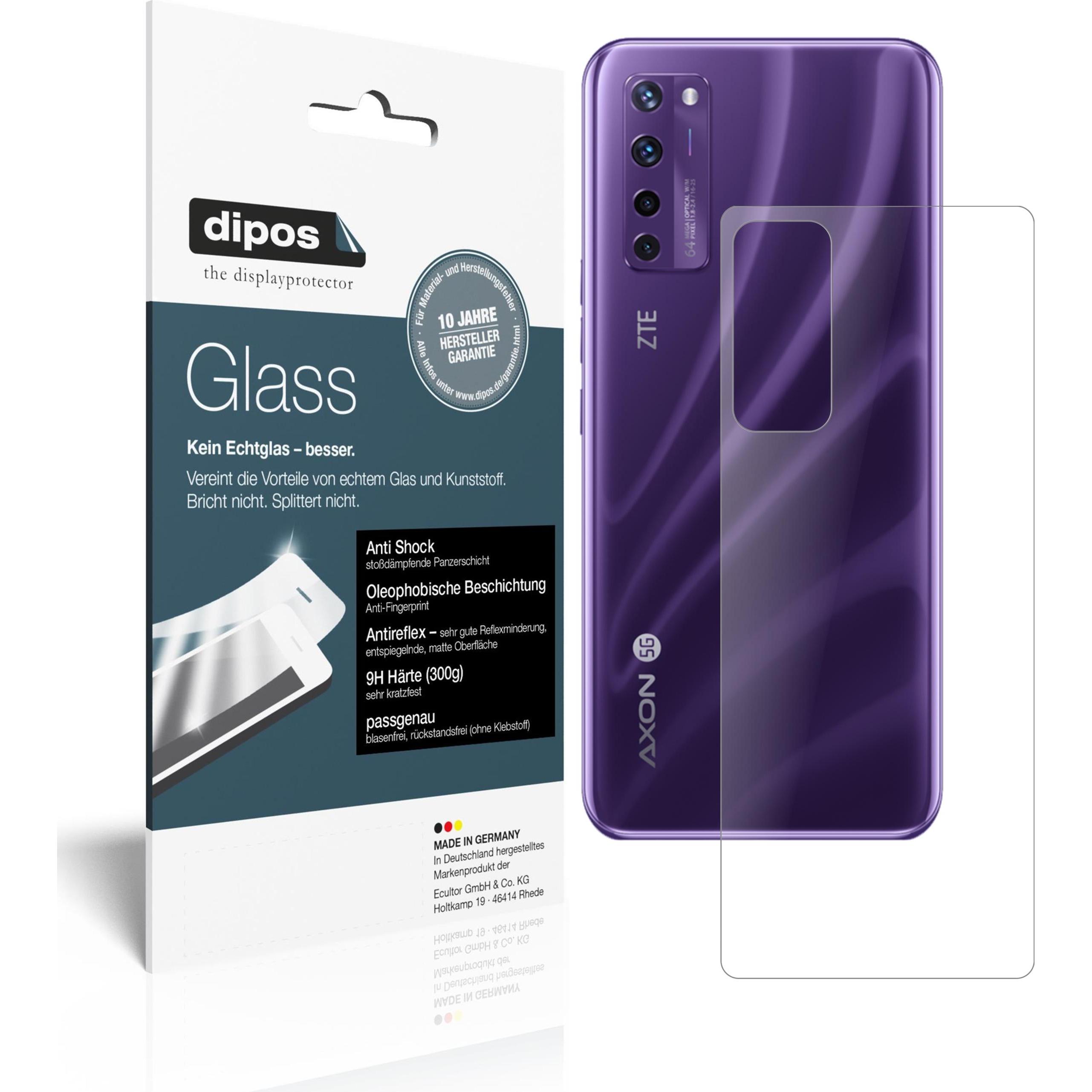 Dipos Displayschutz Anti-Shock (1 Stück, ZTE Axon 20), Smartphone Schutzfolie, Transparent