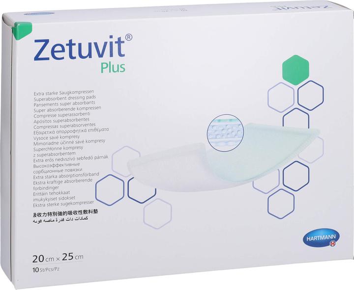 Actual product image Zetuvit Plus absorption bandage