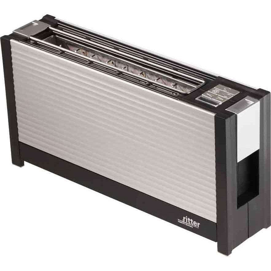 Dr. Ritter Volcano 3, Toaster, Schwarz, Silber