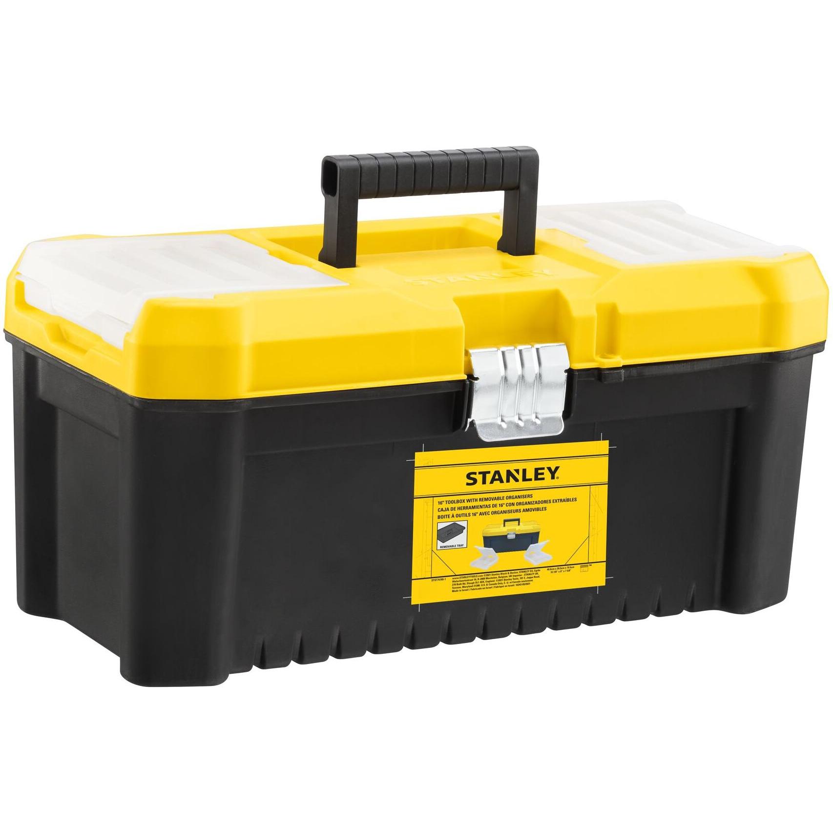 MGA, Werkzeugkoffer, Stan Essential Werkzeugbox+Organizer 16Z 132219 (1 Teile)