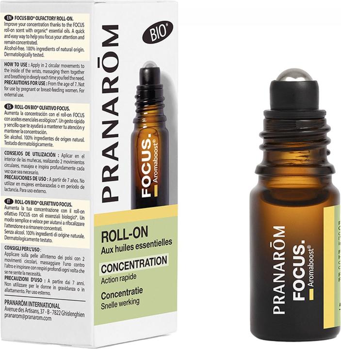 Produktbild Pranarom AROMABOOST - Roller Focus BIO