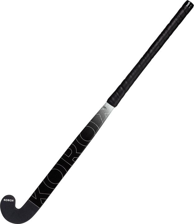 Produktbild Korok Feldhockeyschläger Damen/Herren Fortgeschrittene LowBow 60 % Carbon FH560 schwarz/grau (92.71 cm, Beidhändig)