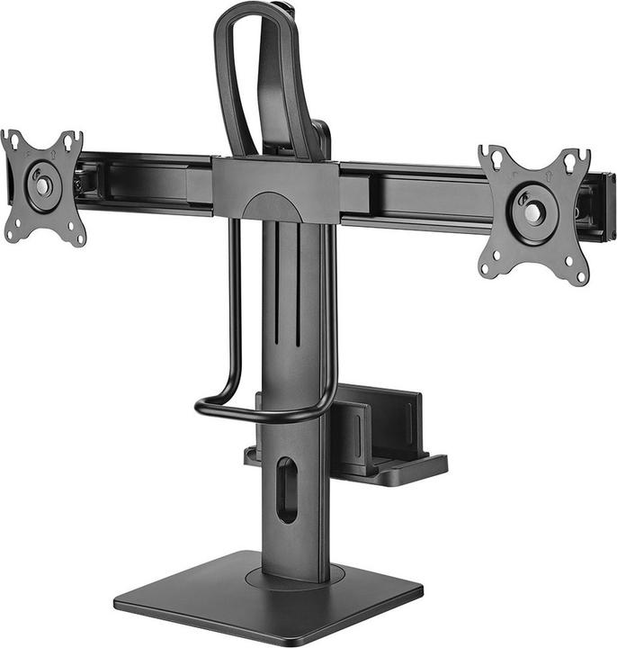 Image du produit myWall Support de table réglable en hauteur pour 2 écrans plats (Tables, 27.01", 6 kg)