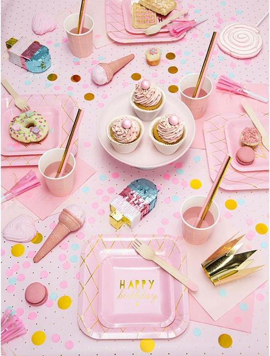 Actual product image Partydeco Scatter decoration table confetti gold (1 Piece)