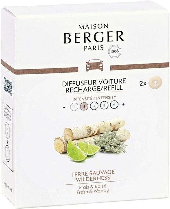 Maison Berger Autodiffusor Refill Terre Sauvage 2 Stück