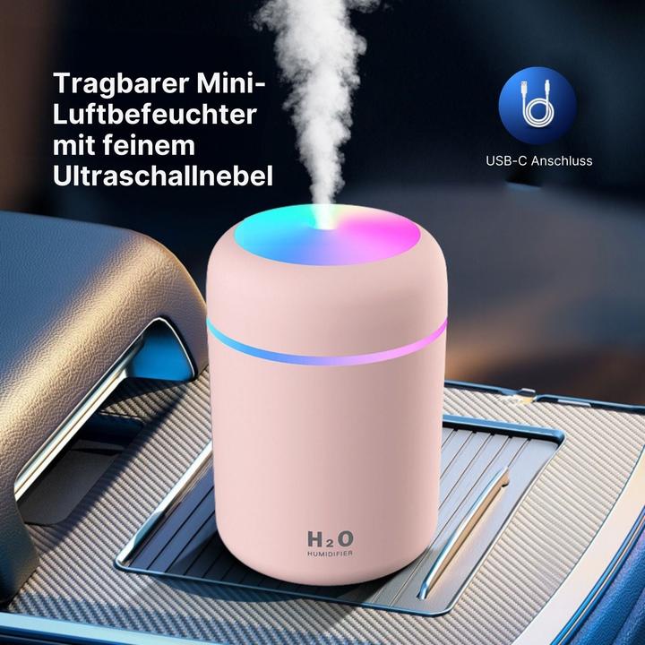 Produktbild Hermex Tragbarer Luftbefeuchter Mini-Luftbefeuchter Ultraschall Diffusor