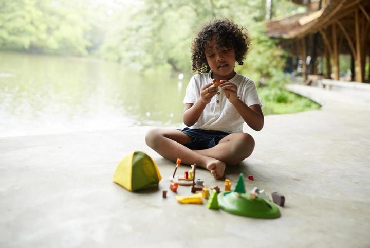 Produktbild Plantoys PlanWorld Camping Set