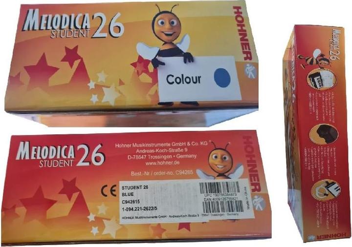 Image du produit Hohner Melodica étudiant 26 (flute)