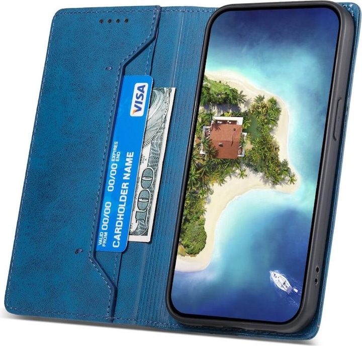 Immagine prodotto Cover-Discount Google Pixel 7a - Cover con blocco RFID blu (Google Pixel 7a)