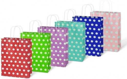 Actual product image MFP Paper Kraft paper gift bag, 210 x 270 x 110 dots (Gift bag)