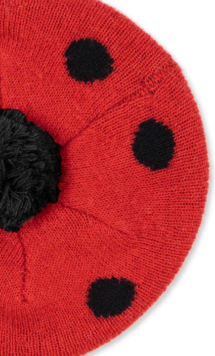 Actual product image Konges Slojd Ladybug Mütze Barbados Cherry