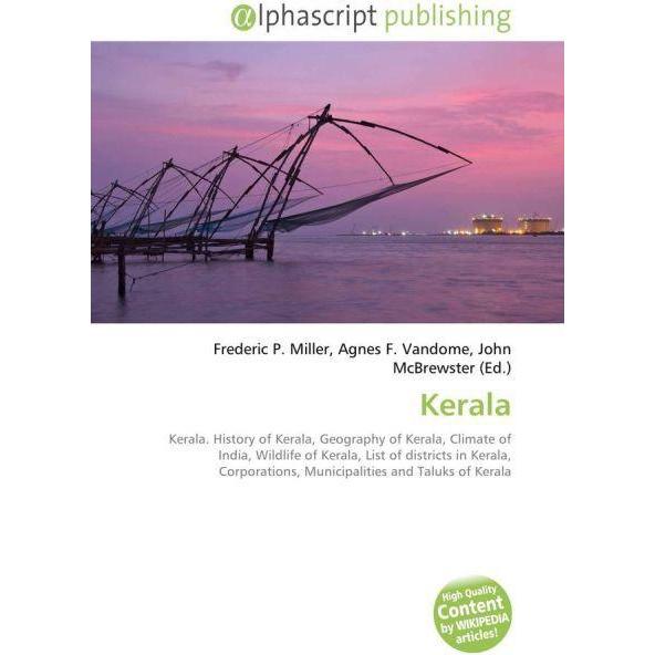 Thumbnail - Kerala, Fachbücher von Agnes F. Vandome, Frederic P. Miller, John McBrewster