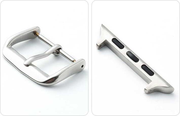 Image du produit Crong Bracelet noble - Bracelet en cuir véritable pour l'Apple Watch 42 (Cuir de vachette, 3, 4, 9, Extrémiste, Apple Watch Series 1)