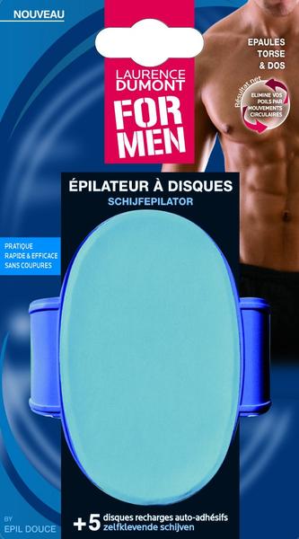 Image du produit Laurence Dumont Monsieur D Epilateur For Men (+5 Disques Recharges)
