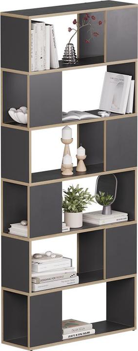 Anthracite/oak
