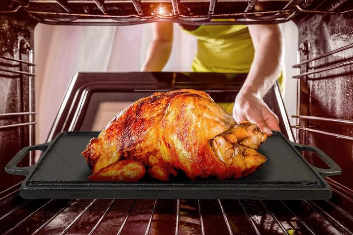 Actual product image Rosenstein & Söhne Cast iron reversible grill plate