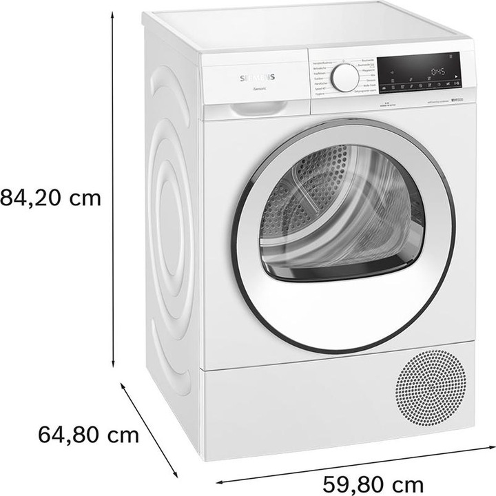 Actual product image Siemens WQ45G2A0CH & WG44G2F9CH (9 kg, Right, EU plug)