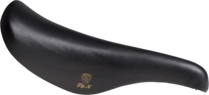 Actual product image BLB Fly X Leather Saddle - Black