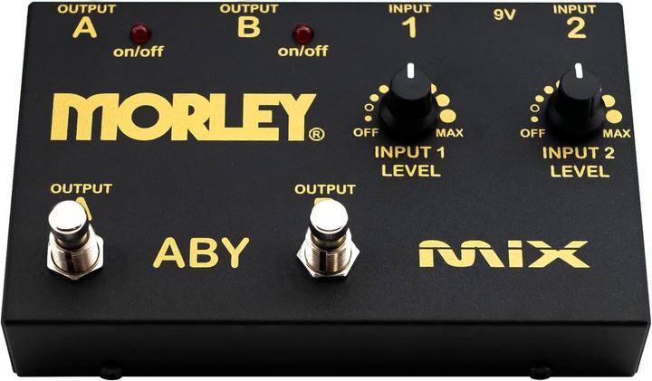 Actual product image Morley ABY-MIX-G Gold Series signaal mixer / splitter (Splinters)