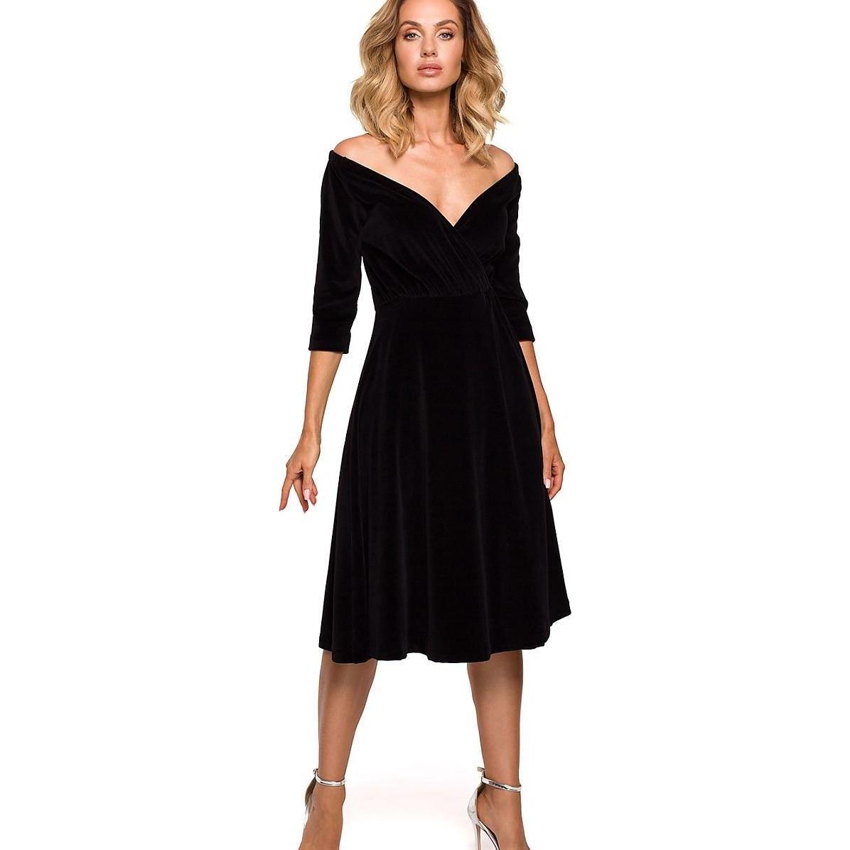 Made of Emotion, Damen, Kleider, 905880, Schwarz, (S)