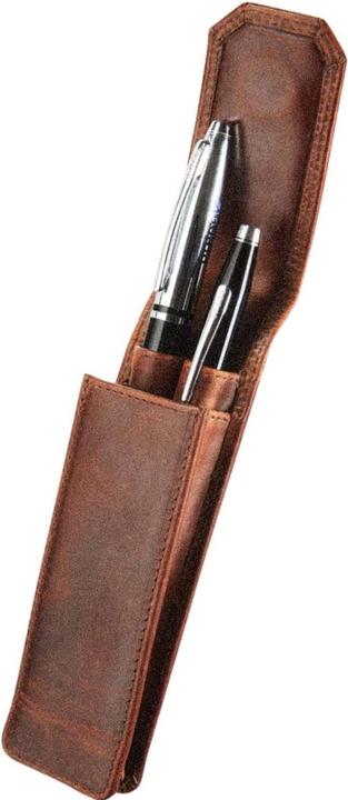 Immagine prodotto Maverick Custodia per utensili da scrittura f.2 in pelle marrone