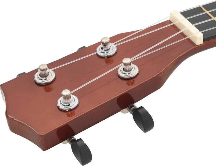 Actual product image vidaXL Soprano ukulele set with bag for children 21" (Soprano, Soprano)