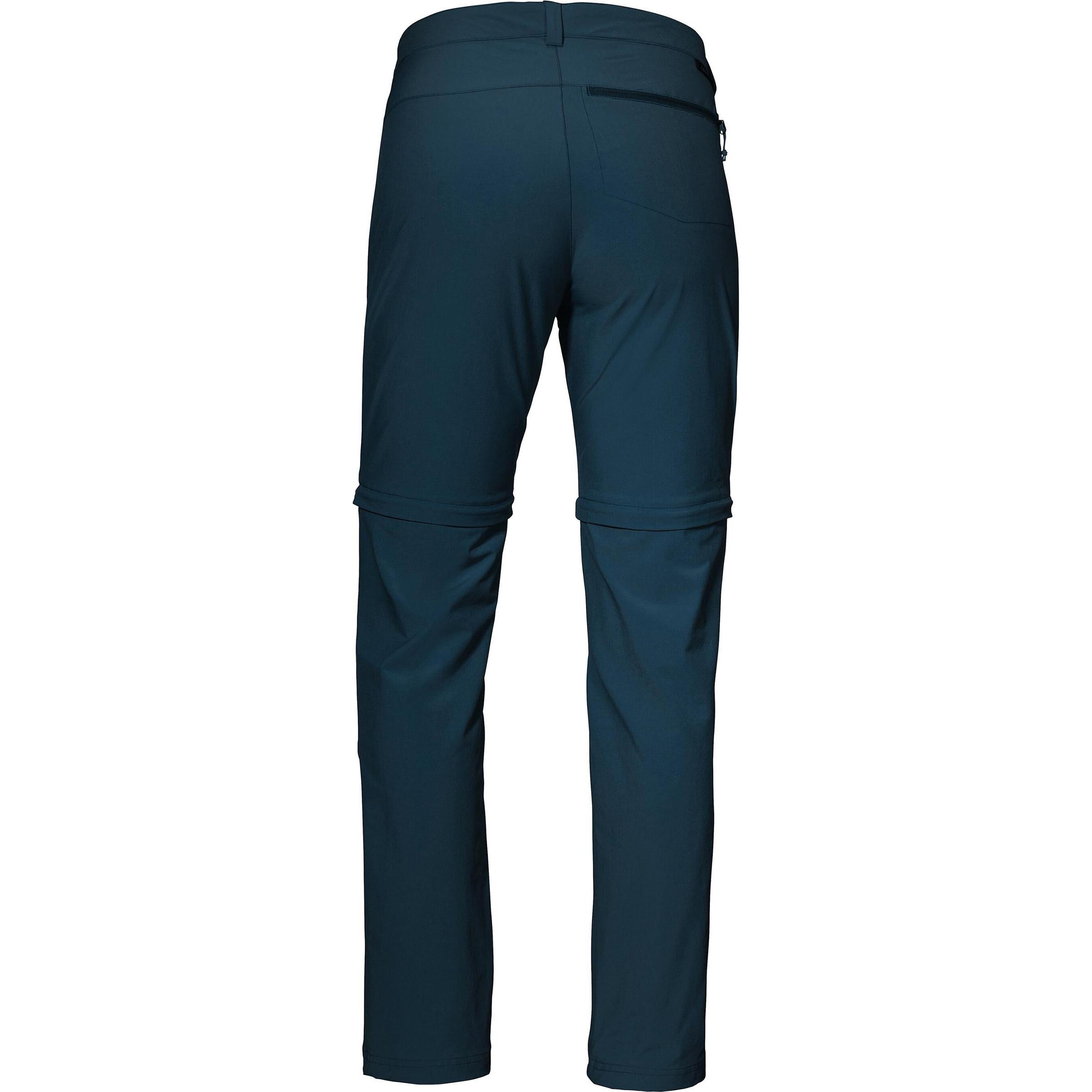 Thumbnail - Schöffel, Damen, Outdoorhose, Women's Pants Ascona Zip Off (L), Blau, L