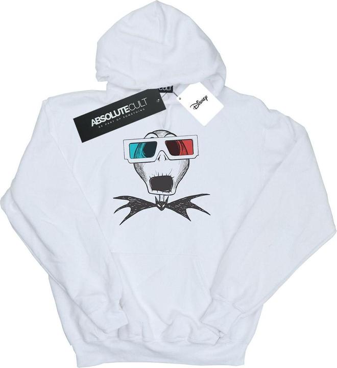 Produktbild Disney Nightmare Before Christmas Jack Skellington 3D Glasses Kapuzenpullover Jungen (152, 158)