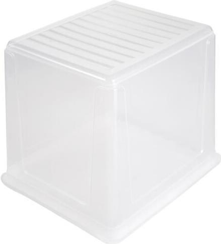 Image du produit keeeper 1058000100000 Boîte de rangement Rectangulaire Polypropylène (PP) Transparent (33.5 x 39 x 32 cm, 30 l)