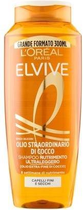 Produktbild L'Oréal Paris Elvive Shampoo 300ml Coconut Oil (300 ml, Flüssiges Shampoo)