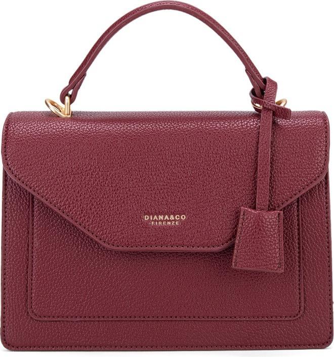 Produktbild Diana & Co Damen Handtasche - Modell Cerelia - 100% Polyurethan - 24.5 X 18.5 X 11.5 Cm
