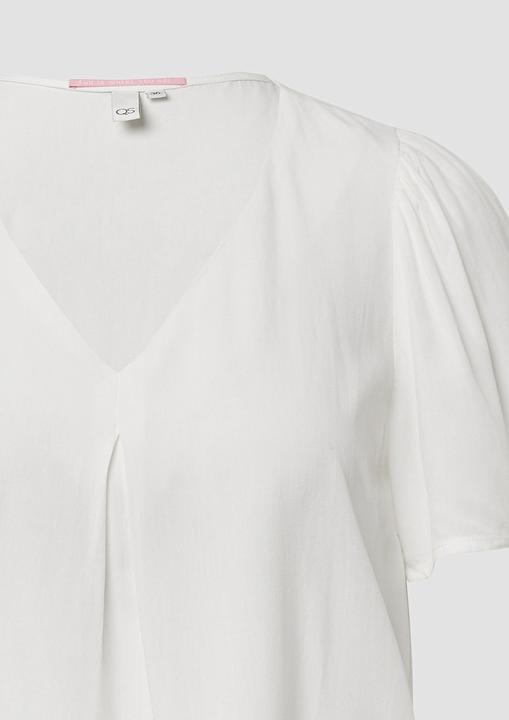 Produktbild S.Oliver Bluse Feminine Kurzarmbluse aus Viskose (34)