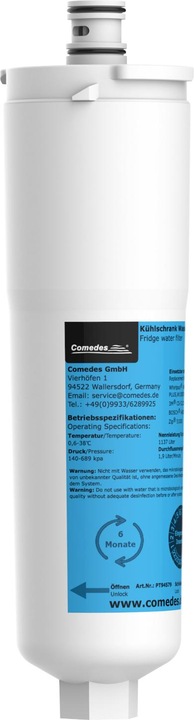 Actual product image Flickbee Premium water filter for Whirlpool refrigerator replaces Whirlpool® WHKFR-PLUS