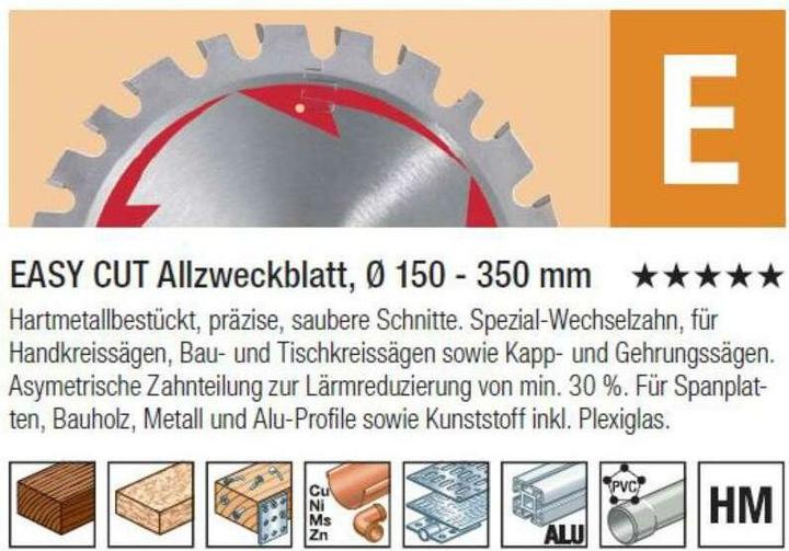 Image du produit kwb Lame de scie circulaire Hm 150X16 33E