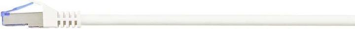 Actual product image Renkforce RF-5771522 RJ45 network cable, patch cable CAT 6a S/FTP 1.00 m White Hal (S/FTP, CAT6a, 1 m)