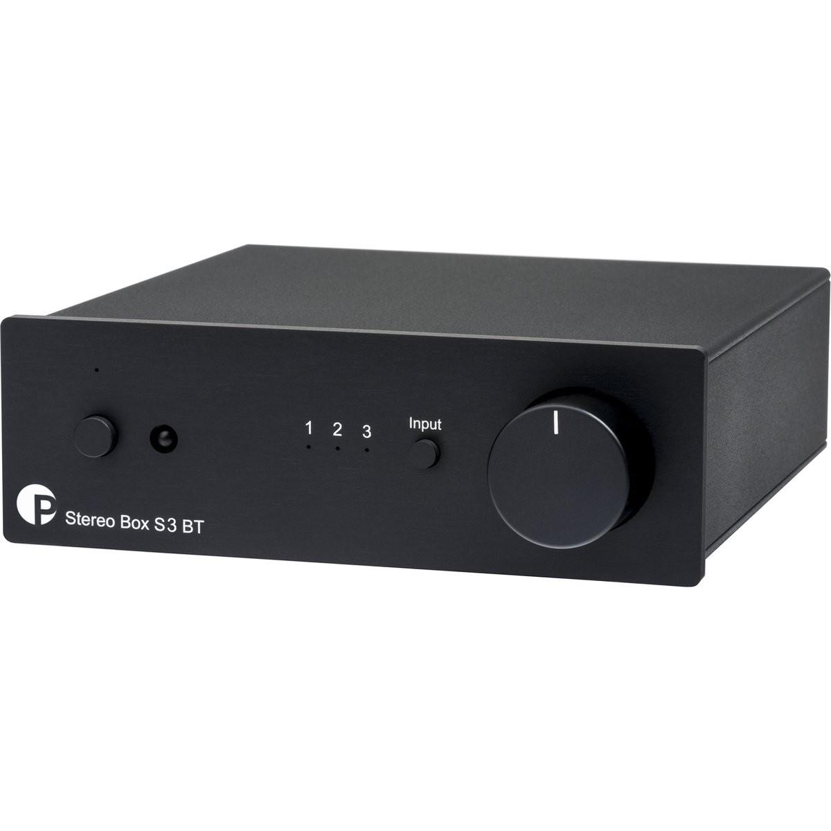 Pro-Ject Stereo Box S3 Bt (Amplificatore), Amplificatore stereo, Nero