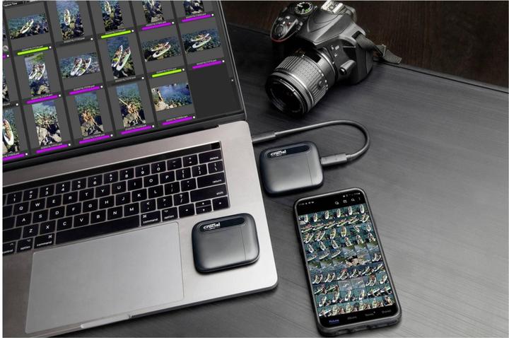 Actual product image Crucial X6 (2000 GB)