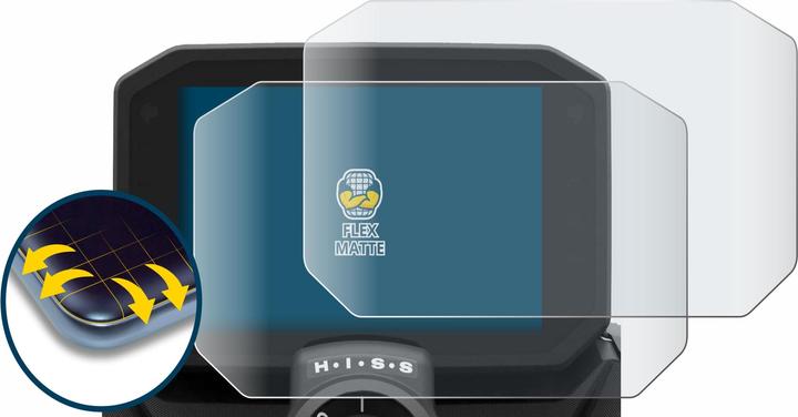 Produktbild BROTECT Fullscreen Schutzfolie Displayschutz Folie Matt Entspiegelungsfolie