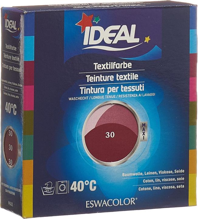 Ideal / Eswacolor Textile colour (1 Washing cycles, Liquid detergent)