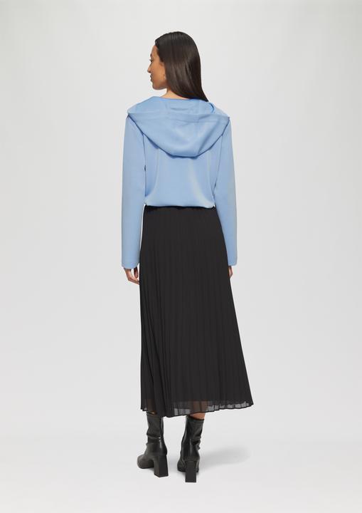 Actual product image S.Oliver Sweatshirt Kapuzenshirt aus Sweat mit Satin-Details (48)