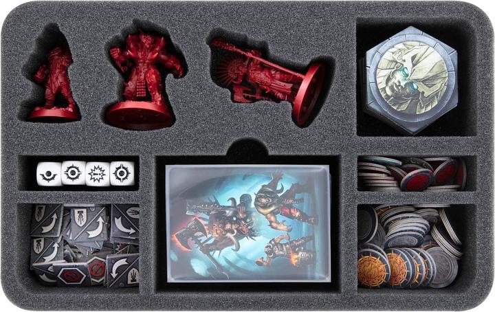 Actual product image Feldherr Magnet Box green for Warhammer Underworlds: Nethermaze - Dromms Auserkore (Plastic)
